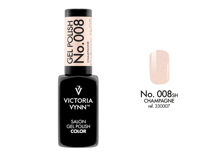 Victoria Vynn Gellak 008 Champagne - Salon Collectie 8 ml | Laagste Prijs Garantie