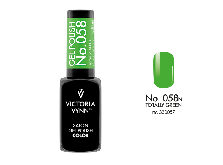 Victoria Vynn Gellak 058 Totally Green - Salon Collectie 8 ml | Laagste Prijs Garantie