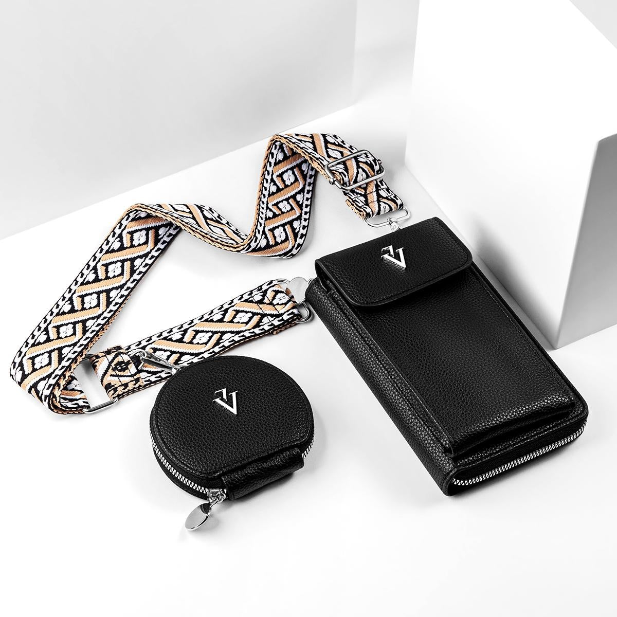 Victoria Vynn portemonnee/tasje - Zwart - Super classy en een absolute must-have!