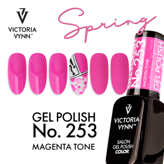 Victoria Vynn Gellak 253 Magenta Tone Salon Collectie 8 ml | Laagste Prijs Garantie