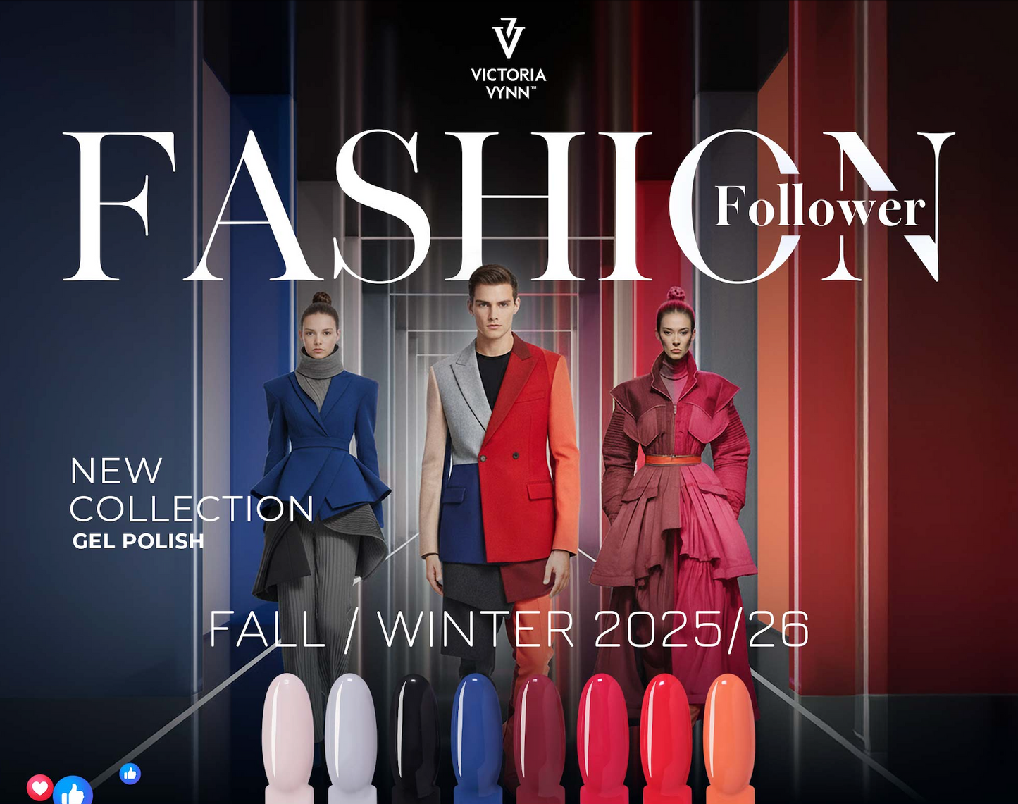 Victoria Vynn Fashion Follower Collectie 8 stuks NU met gratis portemonnee!