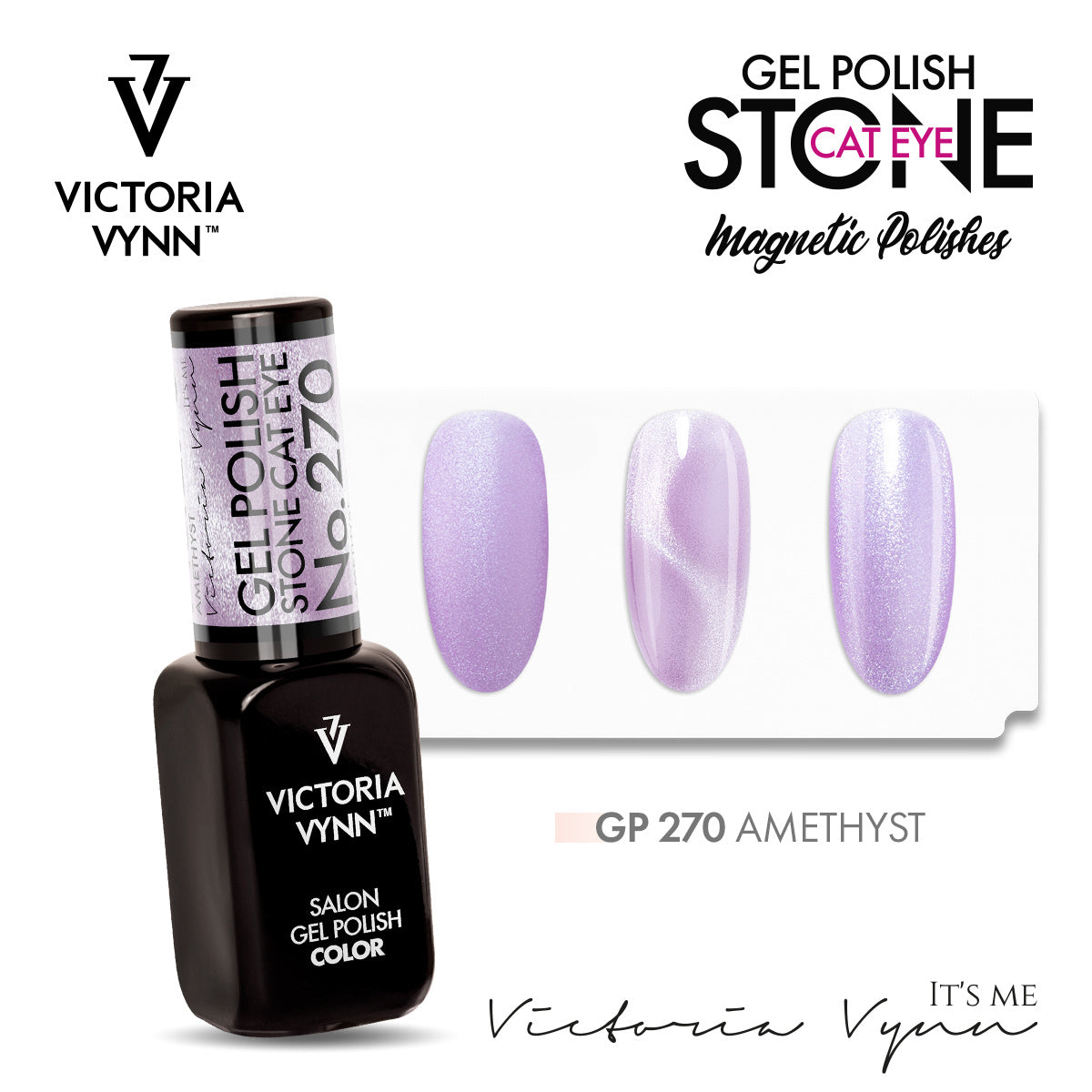 Victoria Vynn Gellak 270 Cat Eye Amethyst Salon Collectie 8 ml | Laagste Prijs Garantie