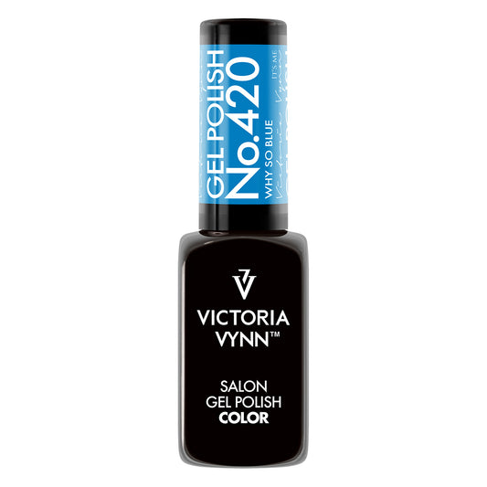 Victoria Vynn Gellak 420 Why so Blue- Salon Collectie | 8 ml Laagste Prijs Garantie