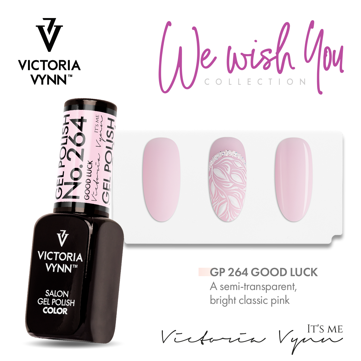 Victoria Vynn Gellak 264 Good Luck Salon Collectie 8 ml | Laagste Prijs Garantie