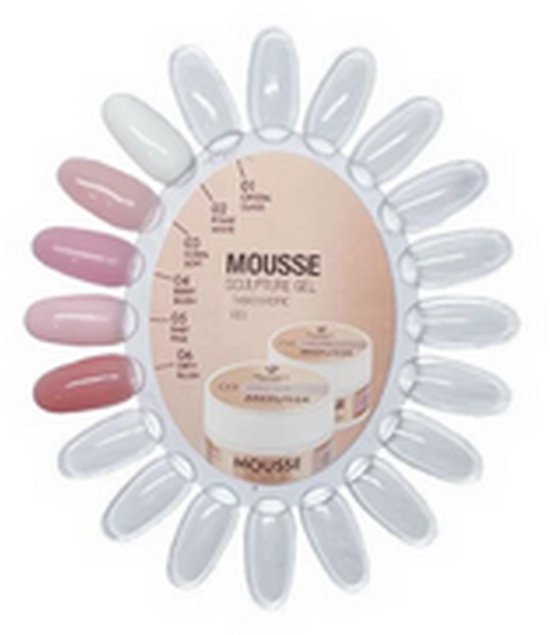 Victoria Vynn Mousse Sculpture Gel 01 Crystal Glass - 50ml - Laagste Prijs Garantie