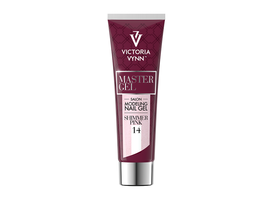 Victoria Vynn Polygel - Master Gel Shimmer Pink 14 - 60g  - Laagste Prijs Garantie