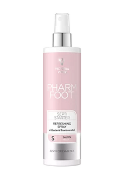 Pharm Foot All In Septi Starter | Hand- en voetdesinfectant | Antibacterieel | Antimicrobial 300 ml. | Bevat 75% Alcohol!