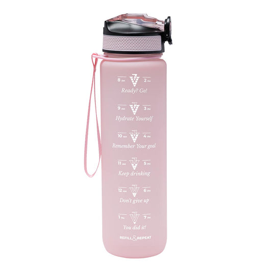 Waterfles Victoria Vynn Roze