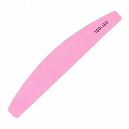 Sponsvijl Moon 100/180 grit | Roze