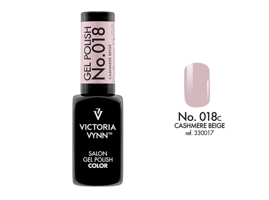 Victoria Vynn Gellak 018 Cashmere Beige - Salon Collectie 8 ml | Laagste Prijs Garantie