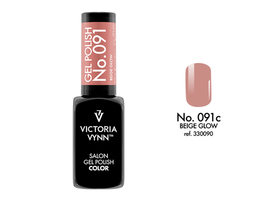 Victoria Vynn Gellak 091 Beige Glow - Salon Collectie 8 ml | Laagste Prijs Garantie
