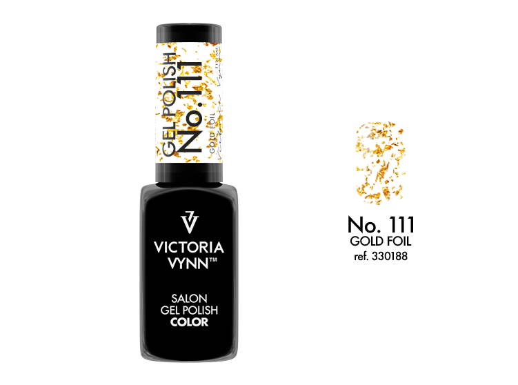 Victoria Vynn Gellak 111 Gold Foil - Salon Collectie 8 ml | Laagste Prijs Garantie