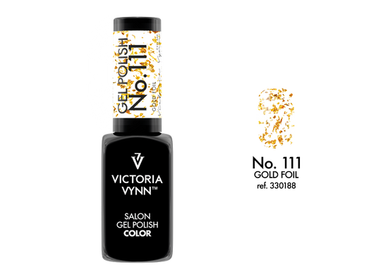 Victoria Vynn Gellak 111 Gold Foil - Salon Collectie 8 ml | Laagste Prijs Garantie