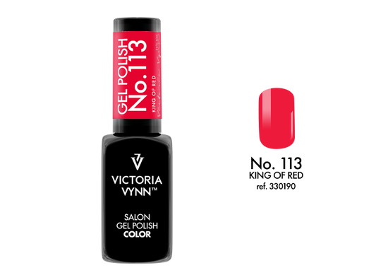 Victoria Vynn Gellak 113 King of Red - Salon Collectie 8 ml | Laagste Prijs Garantie