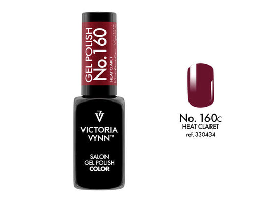 Victoria Vynn Gellak 160 Heat Claret - Salon Collectie 8 ml | Laagste Prijs Garantie