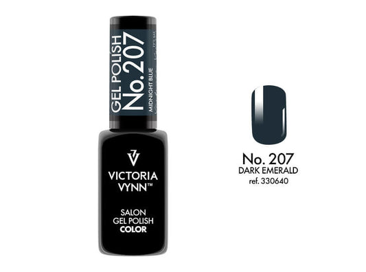 Victoria Vynn Gellak 207 Dark Emerald - Salon Collectie 8 ml | Laagste Prijs Garantie