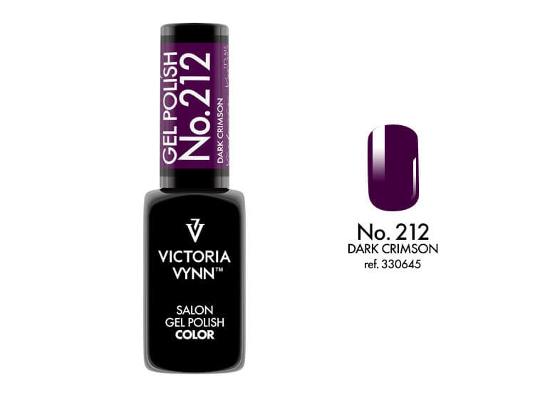 Victoria Vynn Gellak 212 Dark Crimson - Salon Collectie 8 ml | Laagste Prijs Garantie