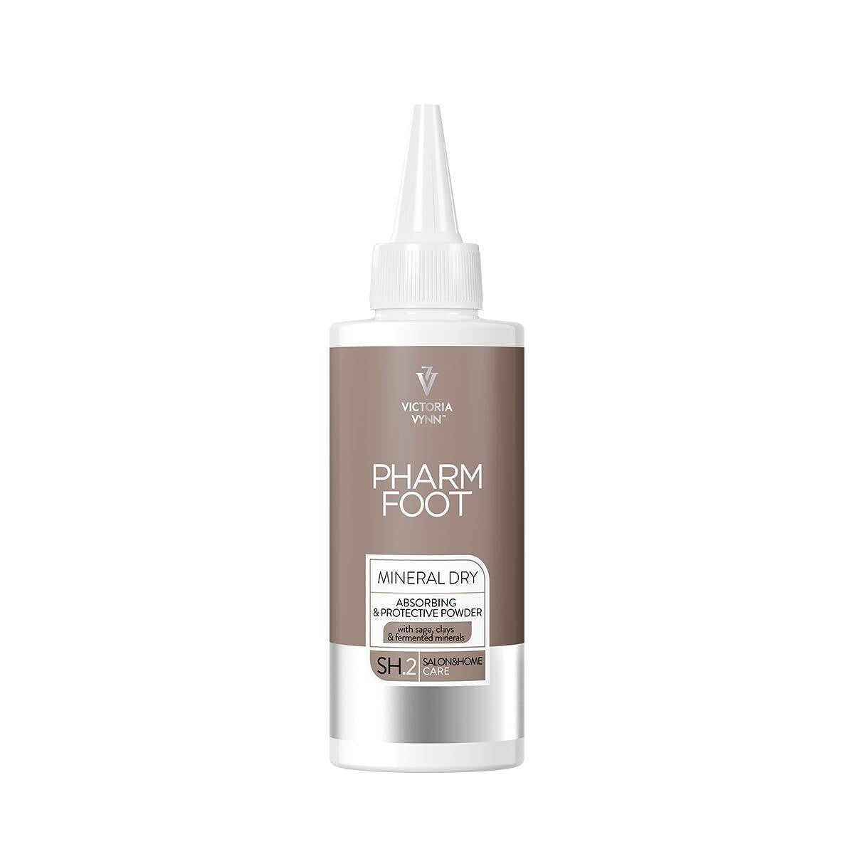 Pharm Foot Mineral Dry 100 gr. - Absorbing & Protective Foot Powder | Poeder tegen zweetvoeten