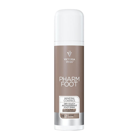 Pharm Foot Mineral Control 150 ml. - Anti-transpirant spray tegen overmatig zweten en onaangename geur | Ook voor diabetici!