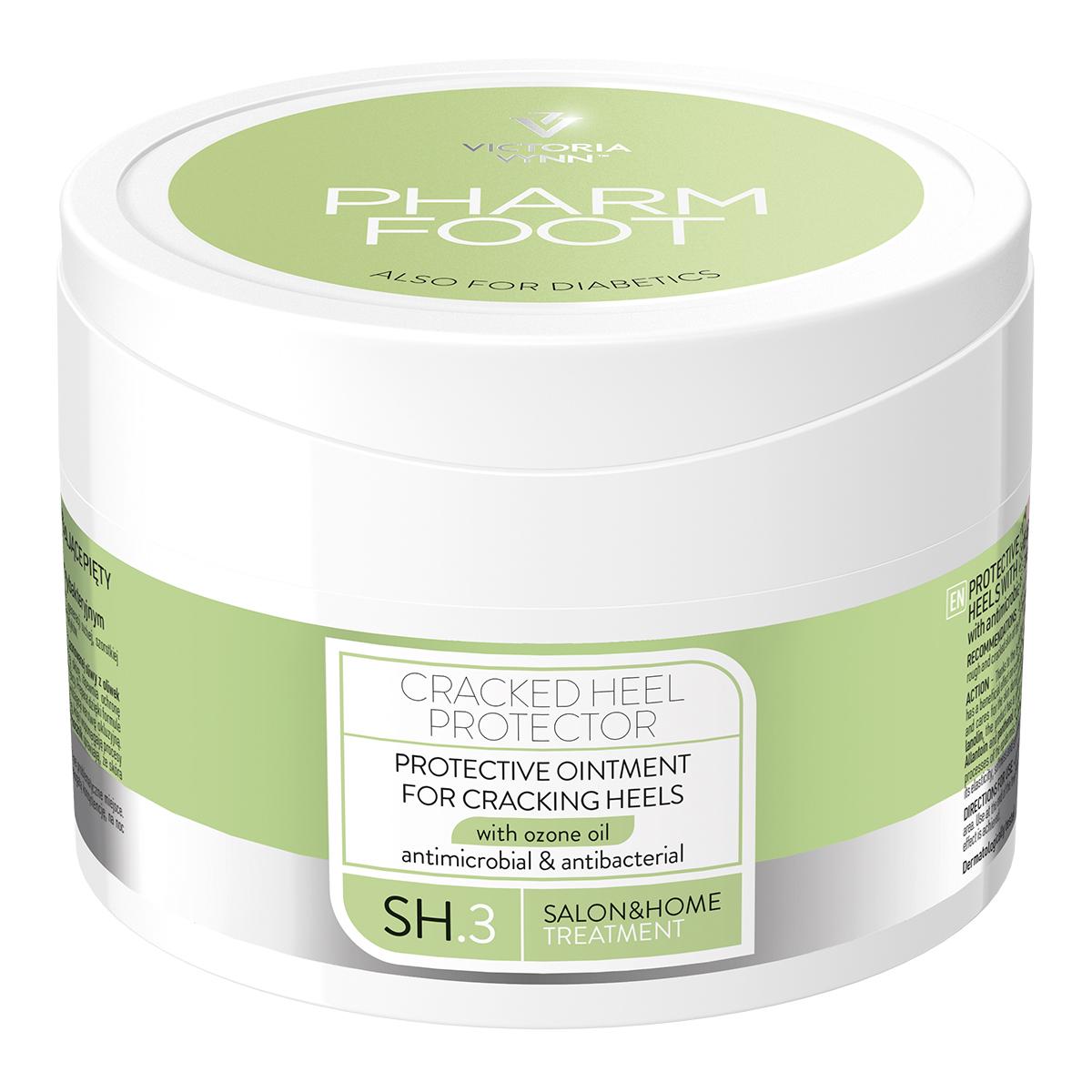 Pharm Foot Cracked Heel Protector 200 ml | Voedende zalf voor de intensieve regeneratie van droge, ruwe en gebarsten hiel