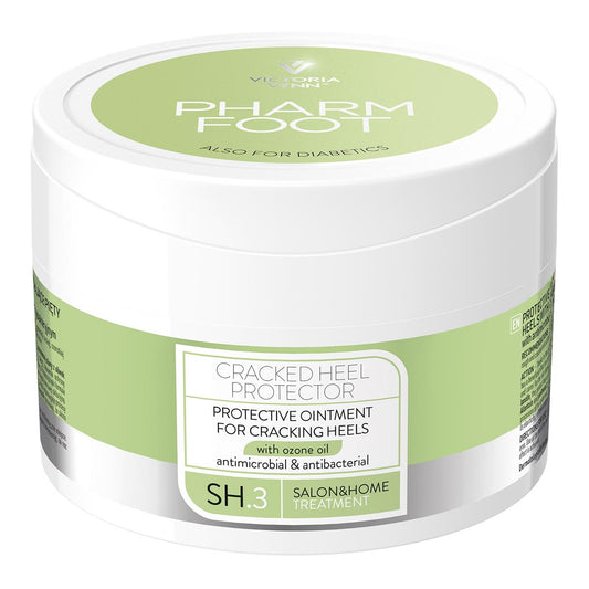 Pharm Foot Cracked Heel Protector 200 ml | Voedende zalf voor de intensieve regeneratie van droge, ruwe en gebarsten hiel