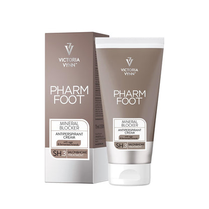 Pharm Foot Mineral Blocker 75 ml. - Anti-transpirant voetcreme in tube