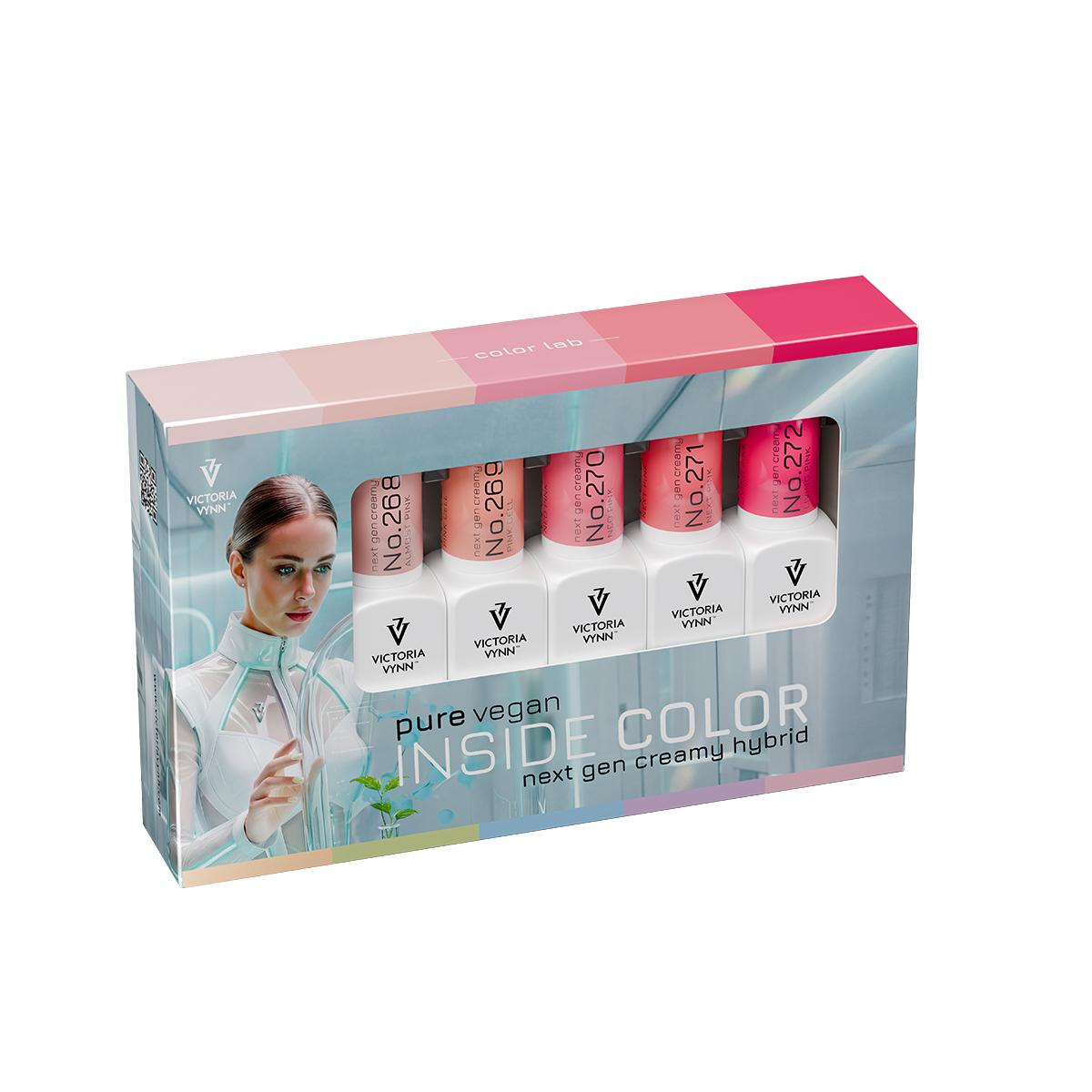 Victoria Vynn Pure Vegan Inside Color Collectie 5 pack 268-272 | Laagste Prijs Garantie