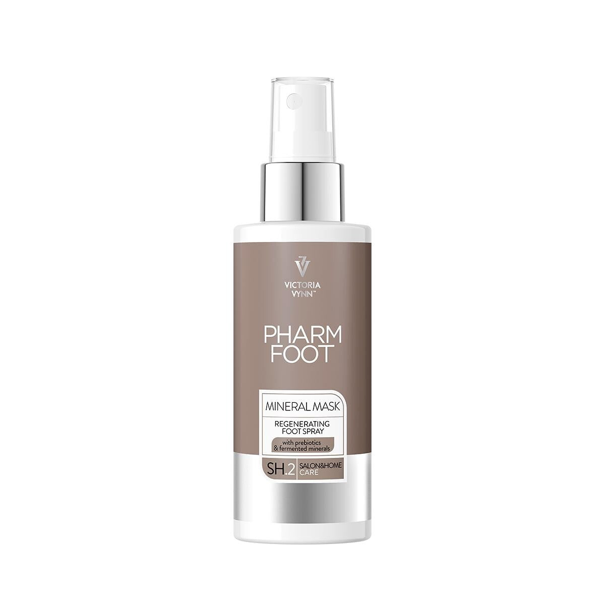 Pharm Foot Mineral Mask 150 ml. - Spray ondersteunt de regeneratie van de huid verzwakt door overtollig vocht en de effecten ervan
