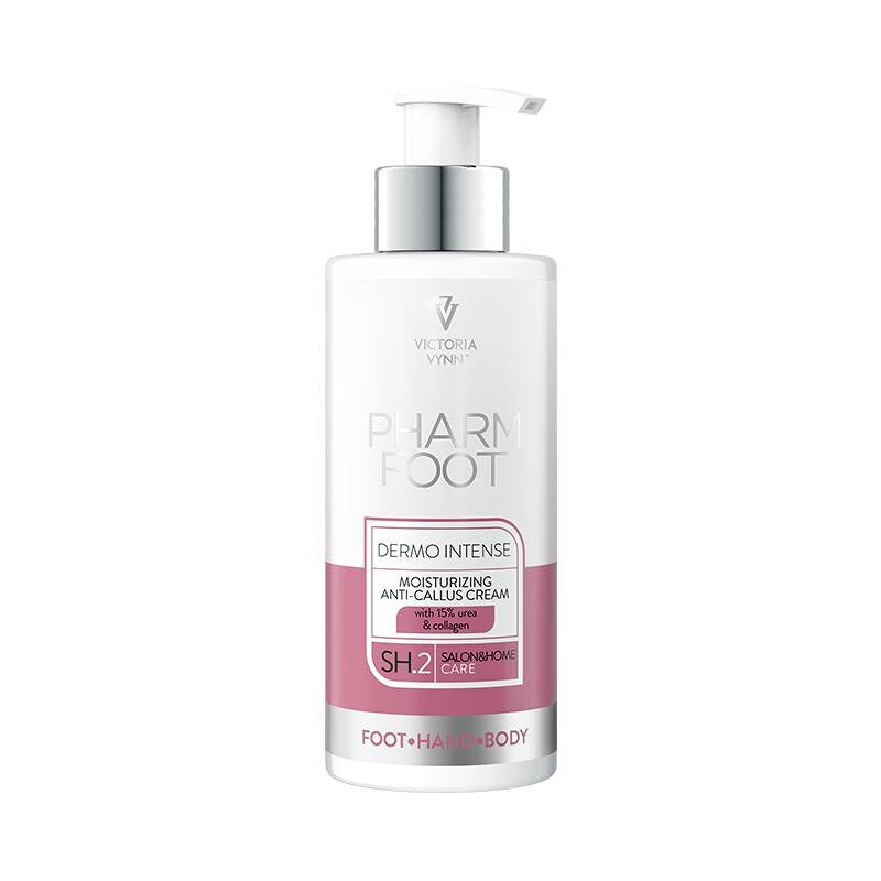 Pharm Foot Dermo Intens 250 ml. | Hydraterende creme tegen eelt | 15% ureum en collageen