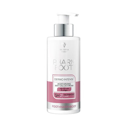 Pharm Foot Dermo Intens 250 ml. | Hydraterende creme tegen eelt | 15% ureum en collageen