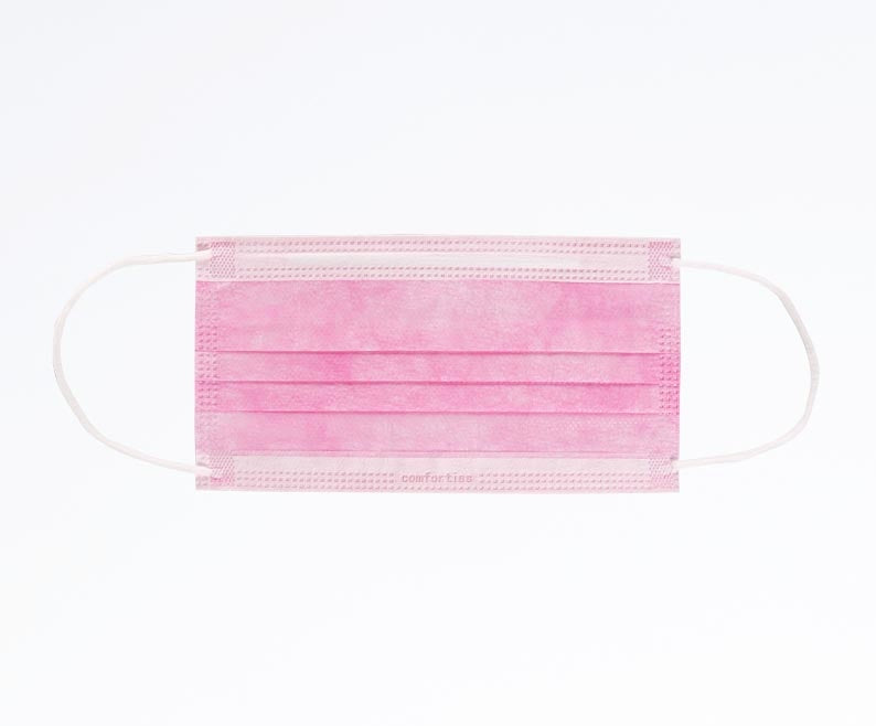 Comforties Mondmaskers Type IIR met elastieken bandjes - Roze