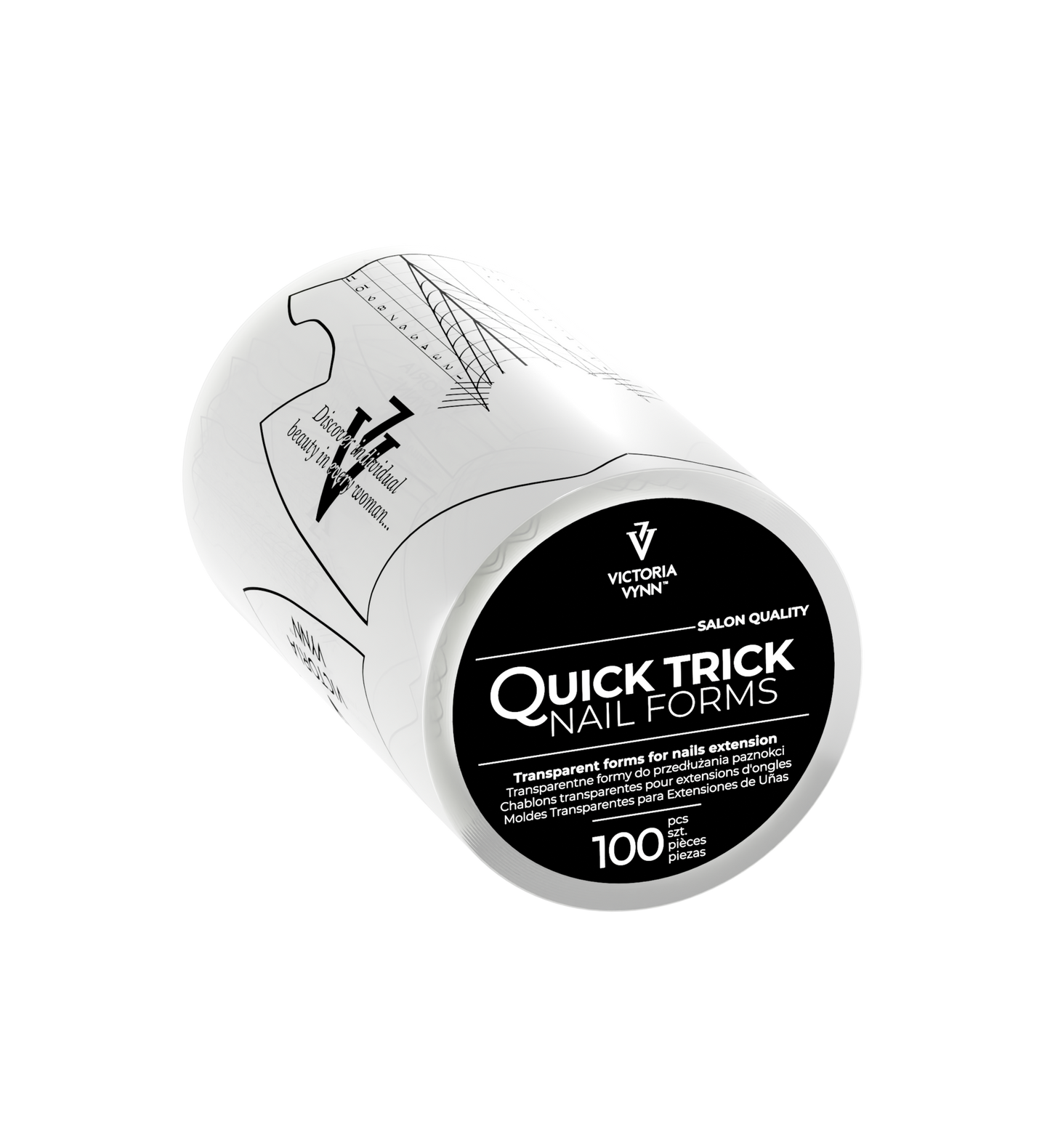 Victoria Vynn Transparante Sjablonen - Super handig voor gels - Quick Trick - 100 Stuks