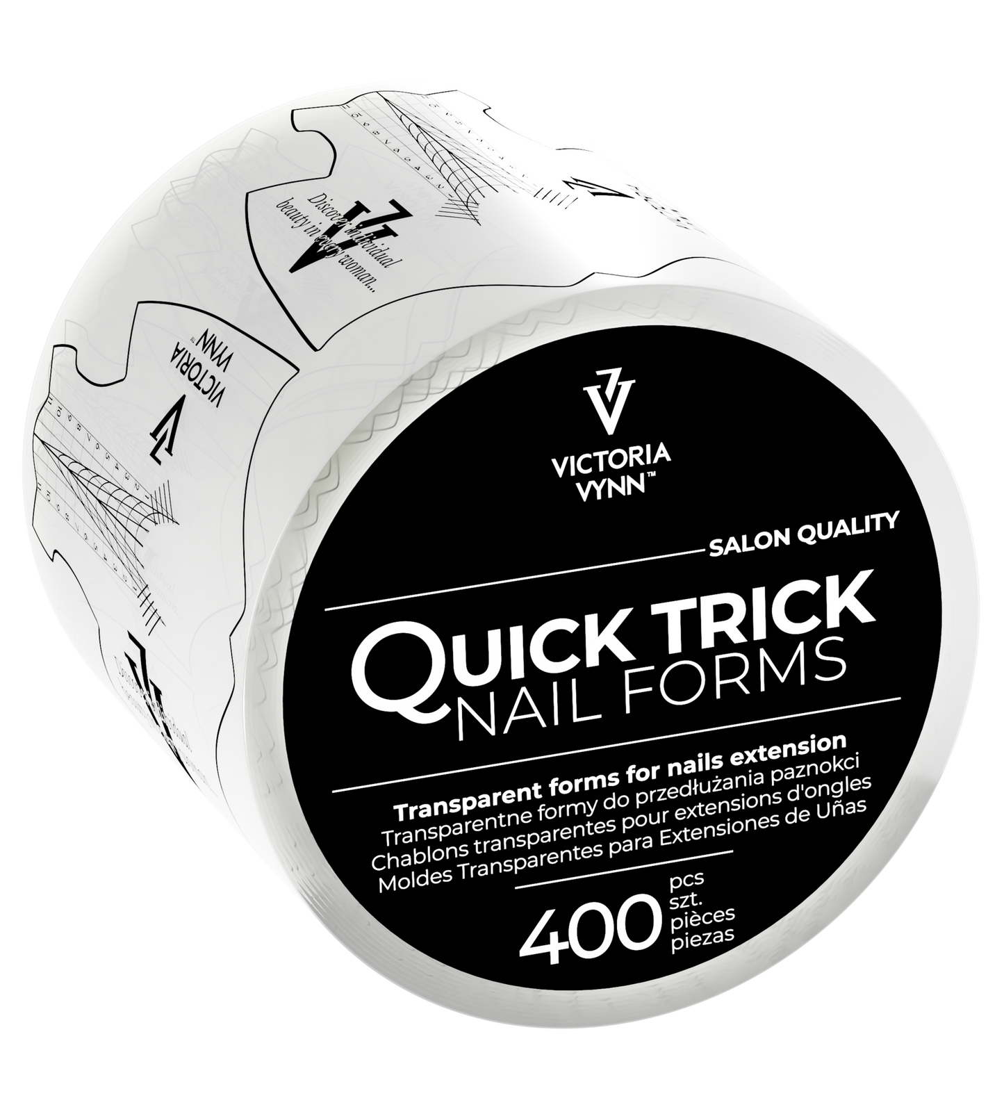 Victoria Vynn Transparante Sjablonen - Super handig voor gels - Quick Trick - 400 Stuks