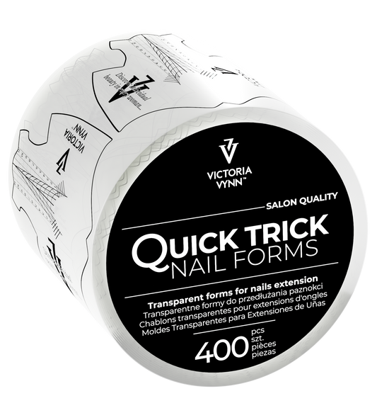 Victoria Vynn Transparante Sjablonen - Super handig voor gels - Quick Trick - 400 Stuks