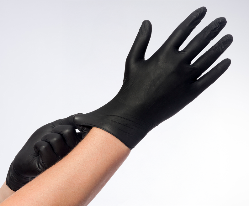 Comforties Soft Nitril Handschoenen  - S - Zwart
