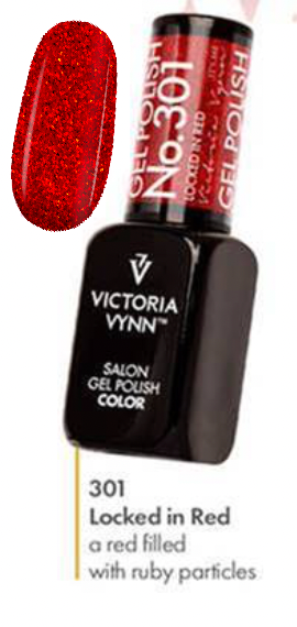Victoria Vynn Gellak 301 Locked in Red Salon Collectie 8 ml | Laagste Prijs Garantie