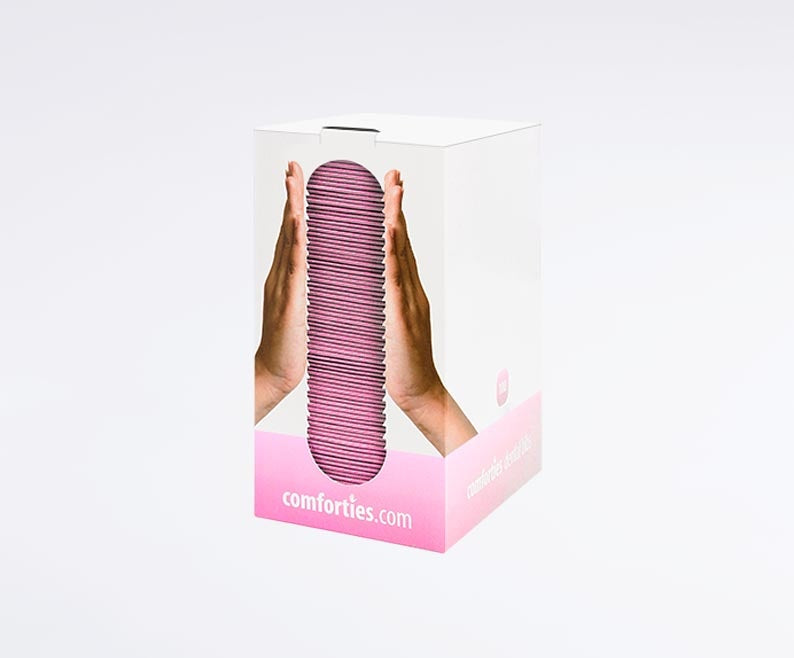 Comforties Tabletowels met plastic onderlaag - Roze