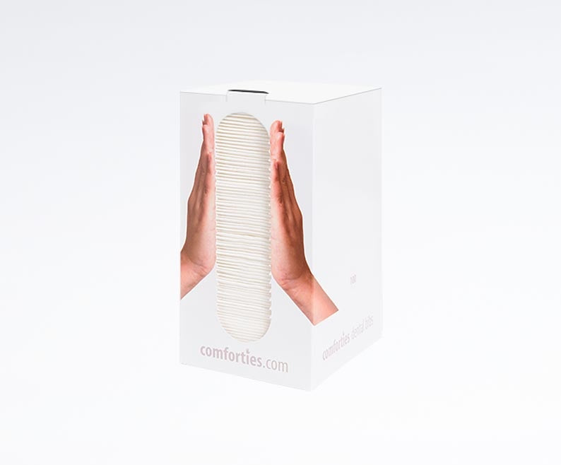 Comforties Tabletowels met plastic onderlaag - Wit