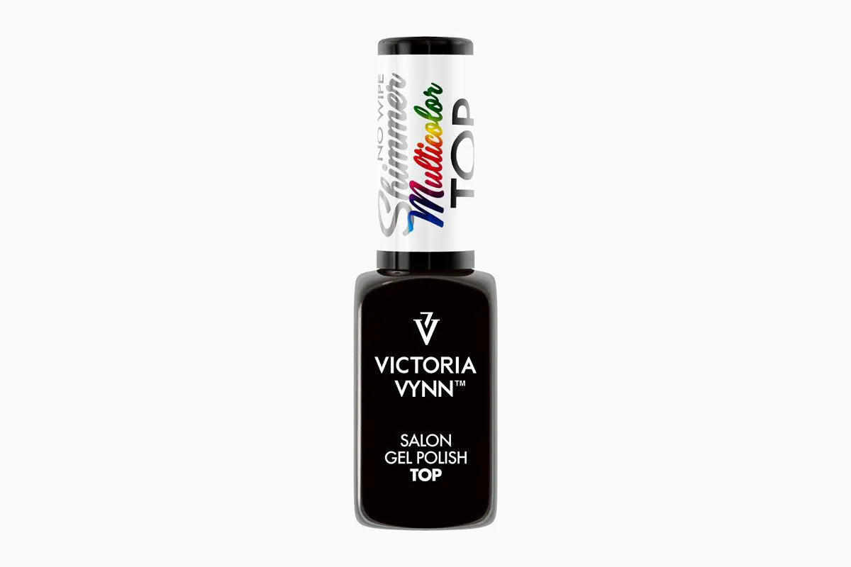 Victoria Vynn Topcoat No Wipe Shimmer Multicolor 8 ml. | Laagste prijs garantie!