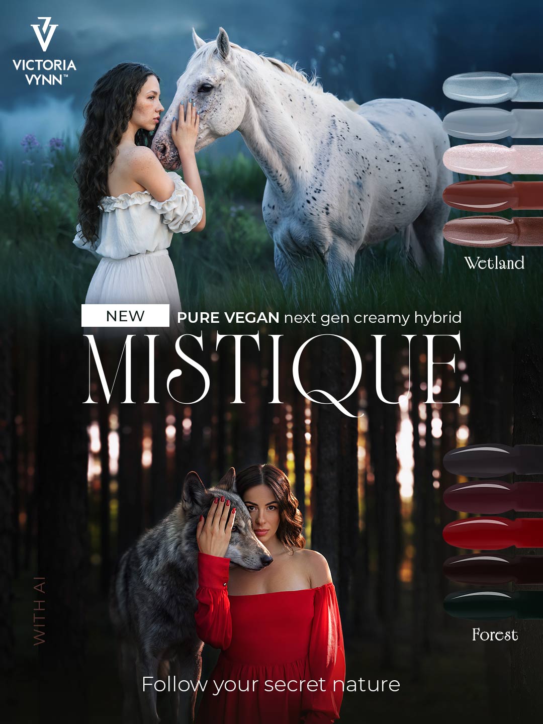Victoria Vynn EXTREME Pack - Pure 5-pack Mistique Forest + Mistique Wetland + Midnight Spritz + GRATIS WATERFLES + GRATIS SILICONE MAT & GOODIEBAG
