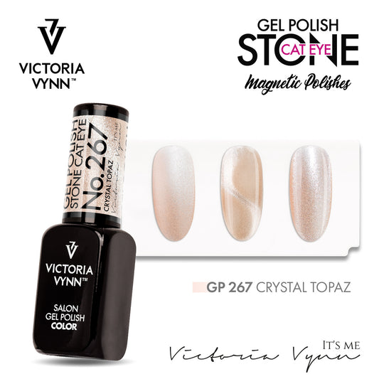 Victoria Vynn Gellak 267 Cat Eye Crystal Topaz Salon Collectie 8 ml | Laagste Prijs Garantie