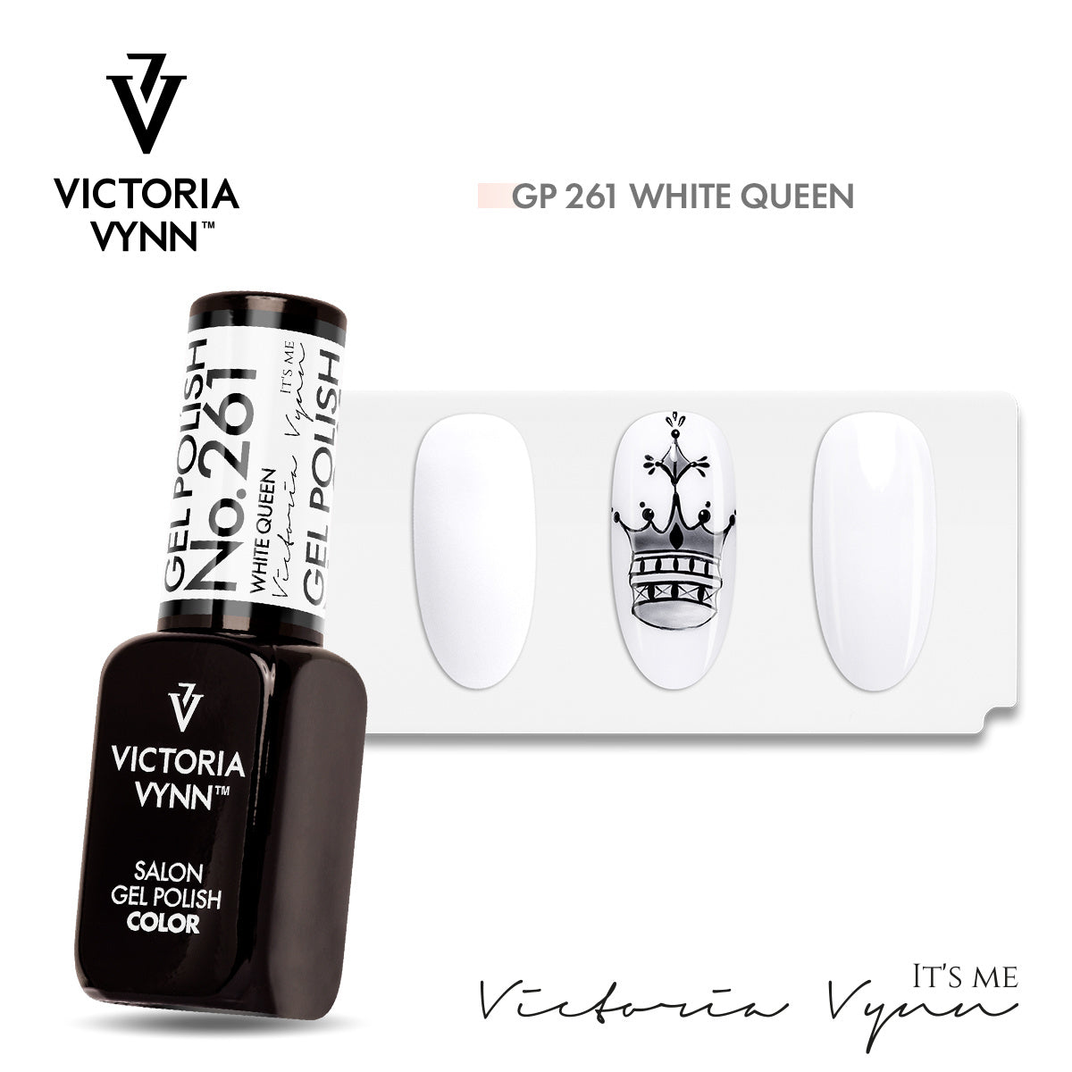 Victoria Vynn Gellak 261 White Queen Salon Collectie 8 ml | Laagste Prijs Garantie