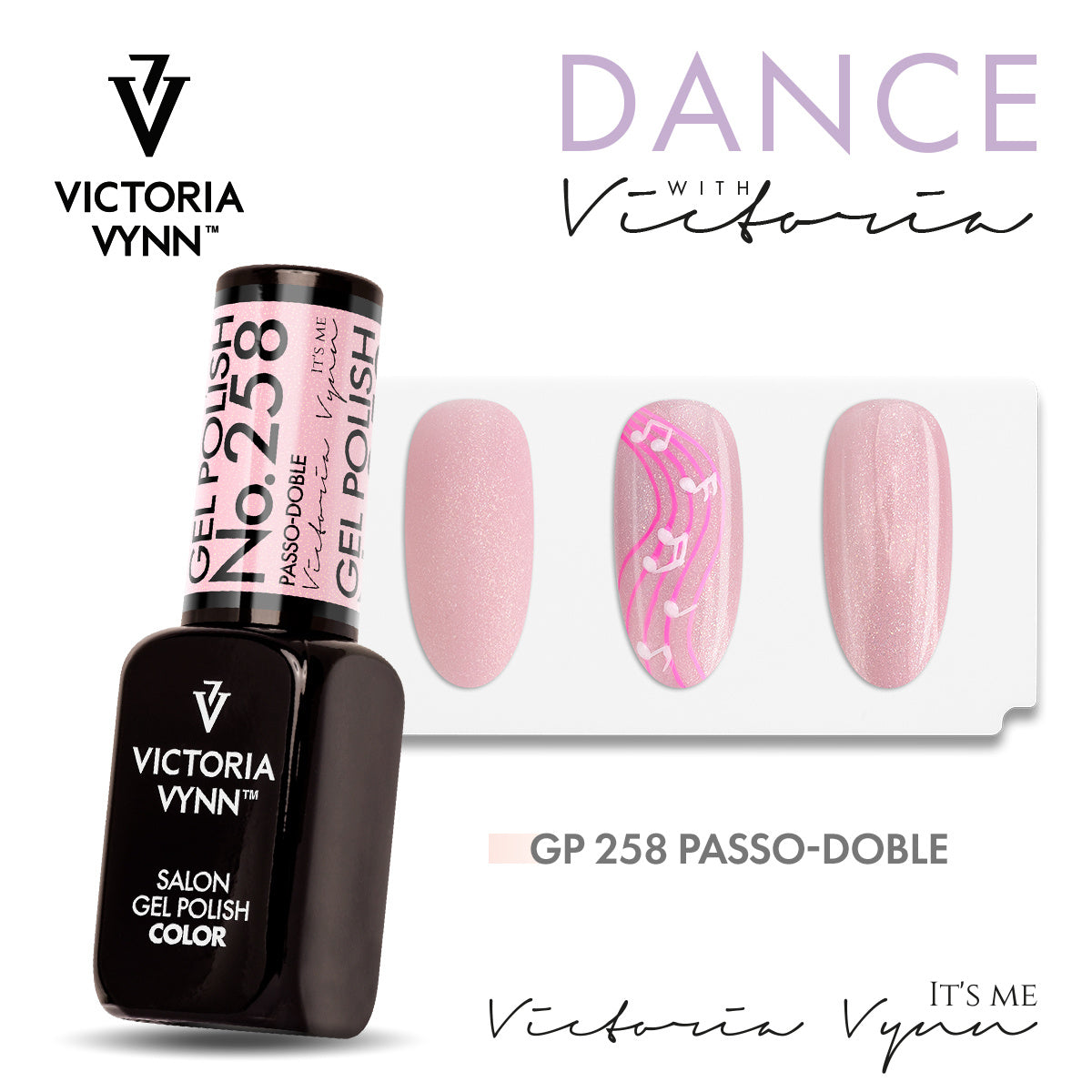 Victoria Vynn Gellak 258 Passo-doble Salon Collectie 8 ml | Laagste Prijs Garantie