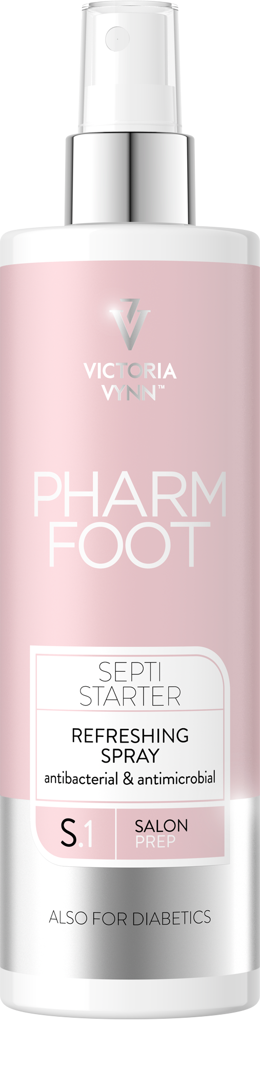 Pharm Foot All In Septi Starter | Hand- en voetdesinfectant | Antibacterieel | Antimicrobial 300 ml. | Bevat 75% Alcohol!